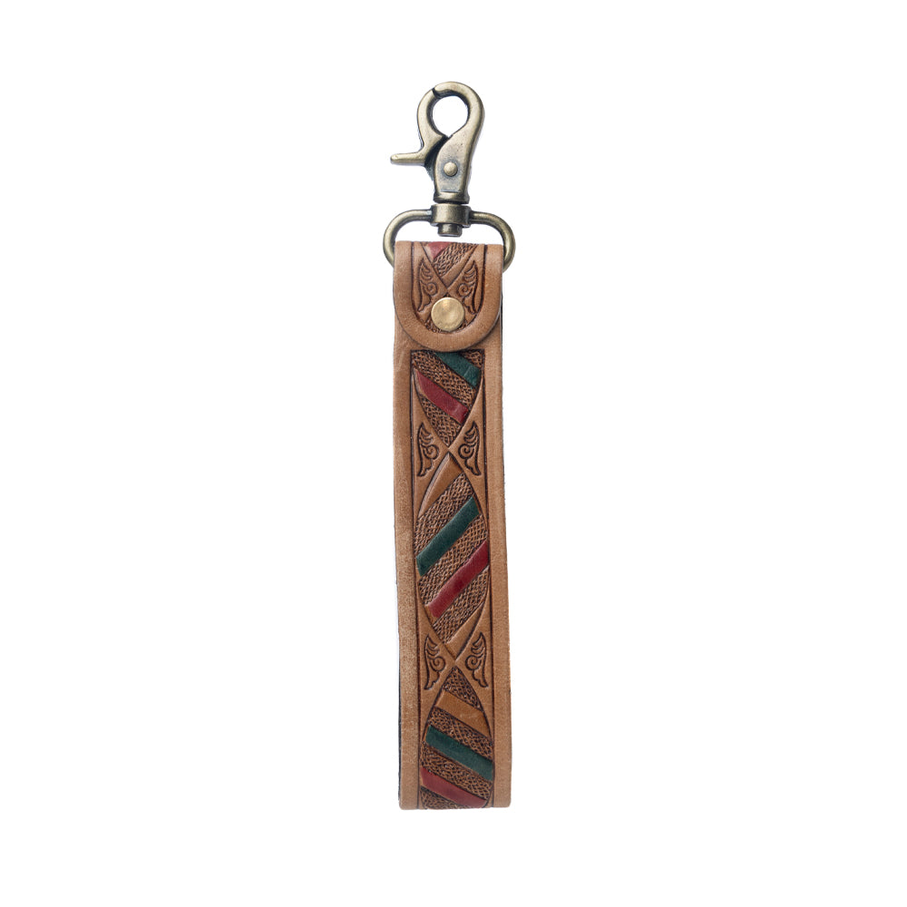 Daydreams Key Fob In Dark Brown - Myra USA