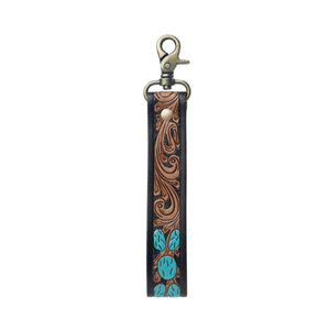 Daydreams Key Fob In Black and Brown - Myra USA