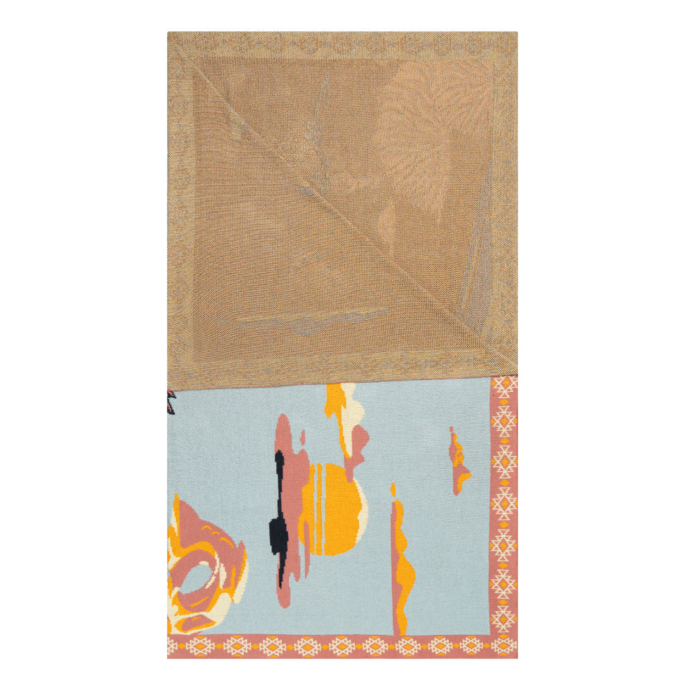 Lone Bronco Rider Throw - Myra USA