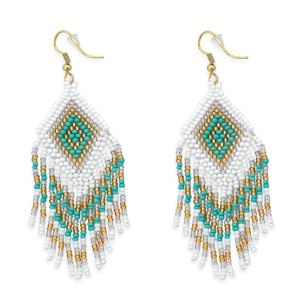 Willow Falls Beaded Earrings - Myra USA