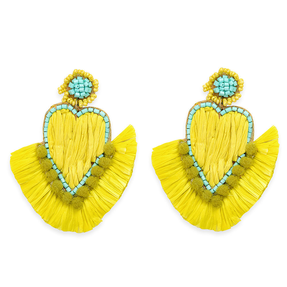 Cornflower Dance Earrings - Myra USA