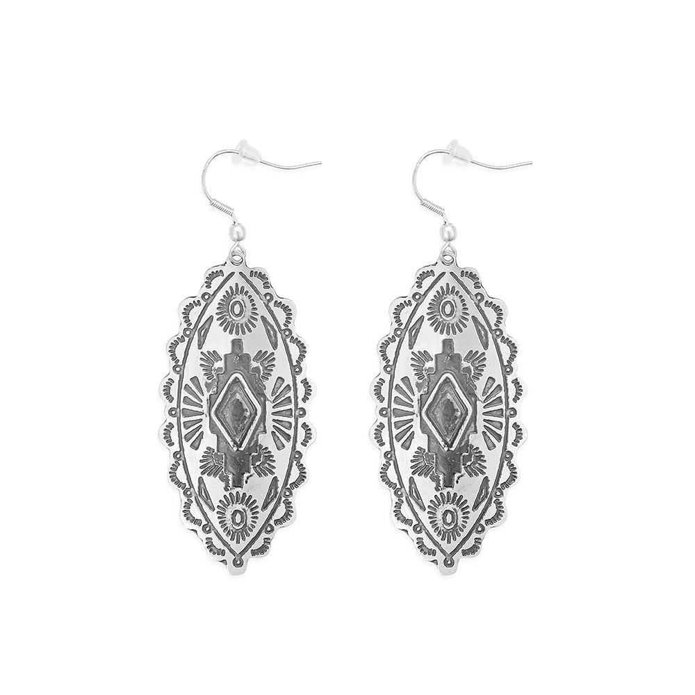 Heritage Shield Earrings - Myra USA