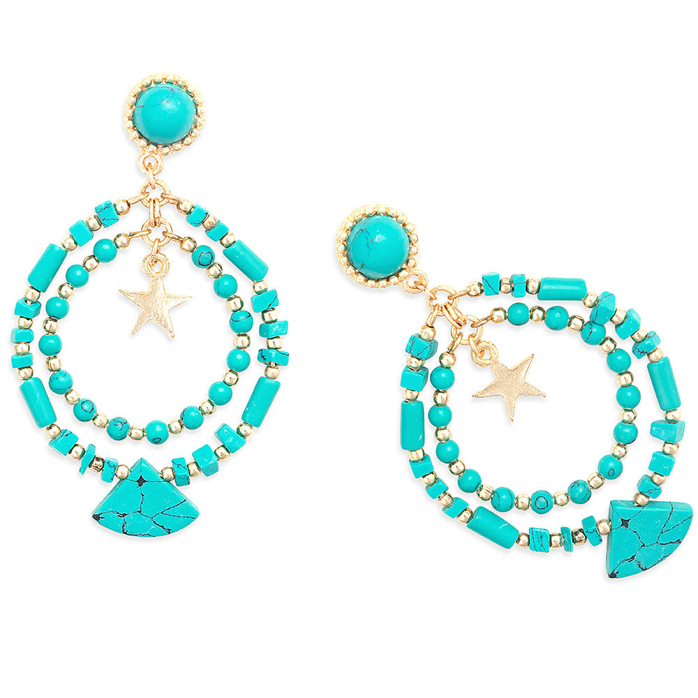 Two of One Star Earrings - Myra USA
