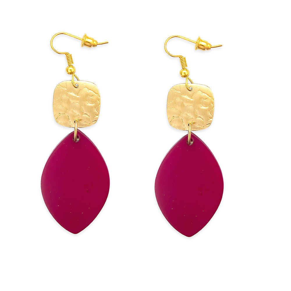 La Vida Earrings in Scarlet - Myra USA