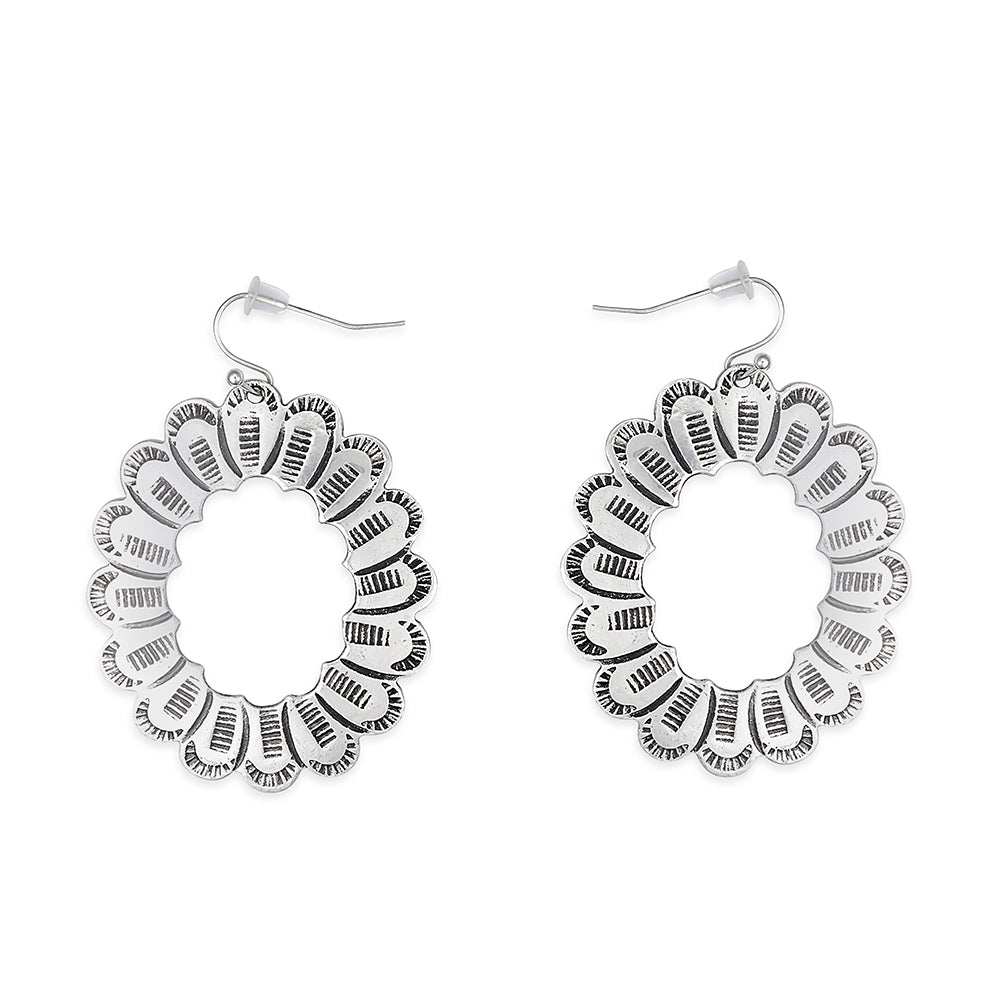 Cactus Concho Earrings - Myra USA