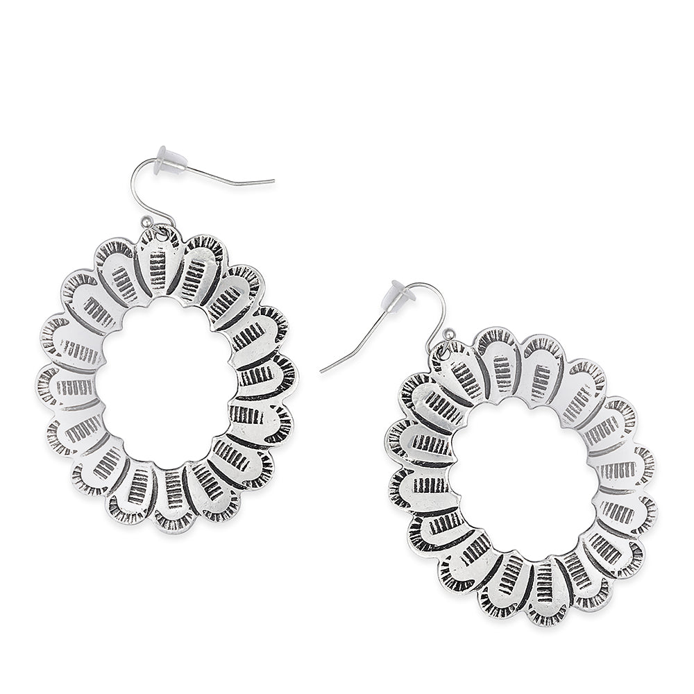 Cactus Concho Earrings - Myra USA