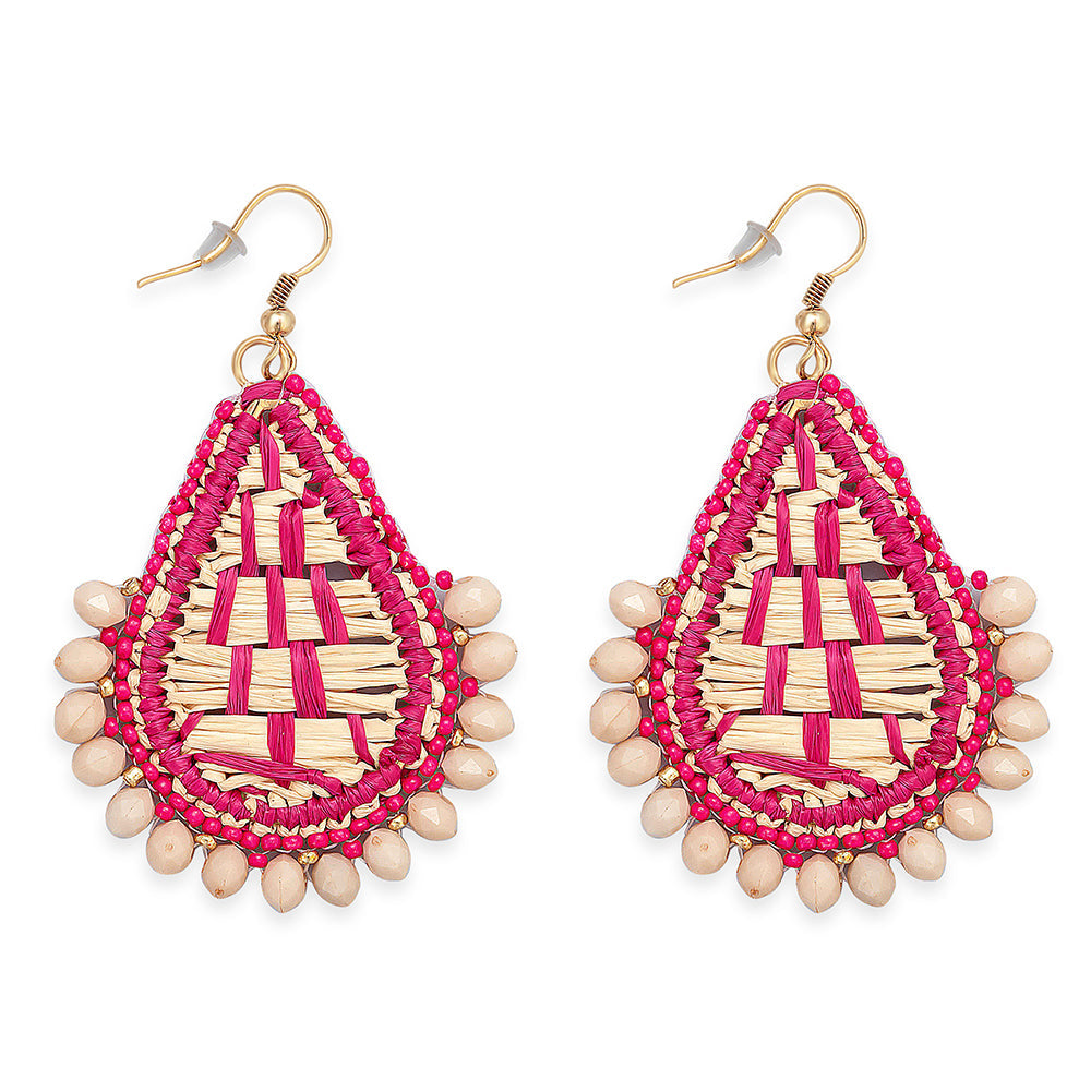 Puebla Rosa Earrings - Myra USA