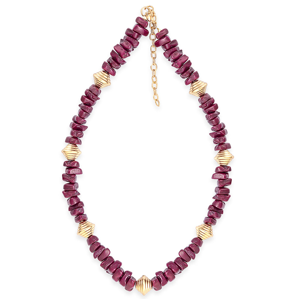 Scarlet Gems Necklace - Myra USA