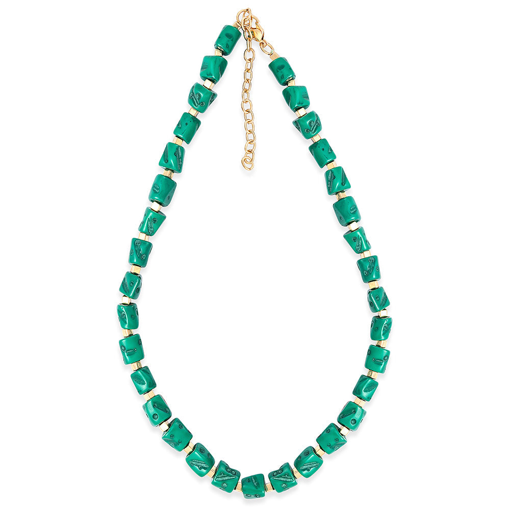 Green Fork Necklace - Myra USA