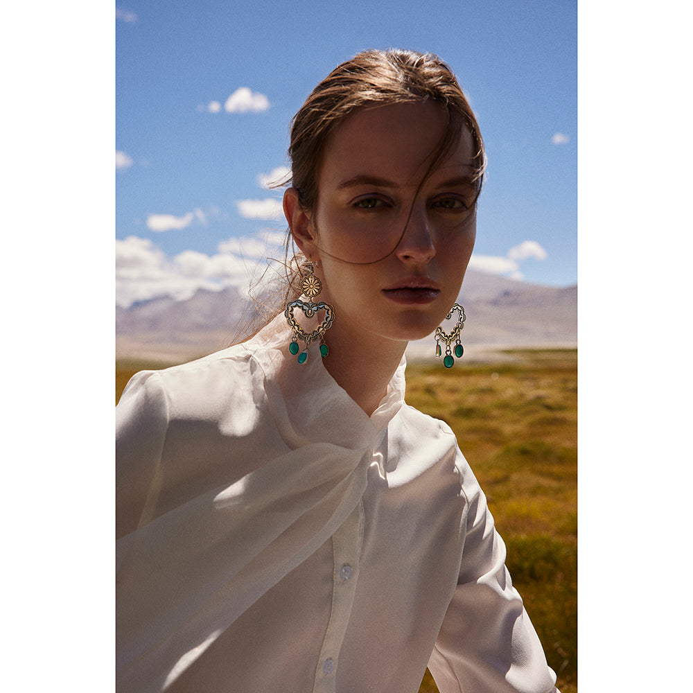 Amore Mio Pendant Earrings - Myra USA