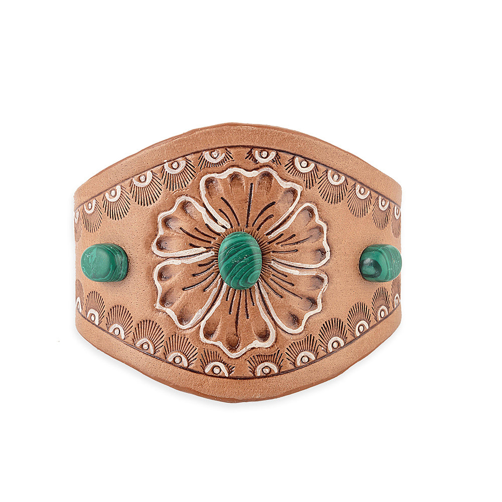 Jasmine's Bloom Cuff Bracelet - Myra USA