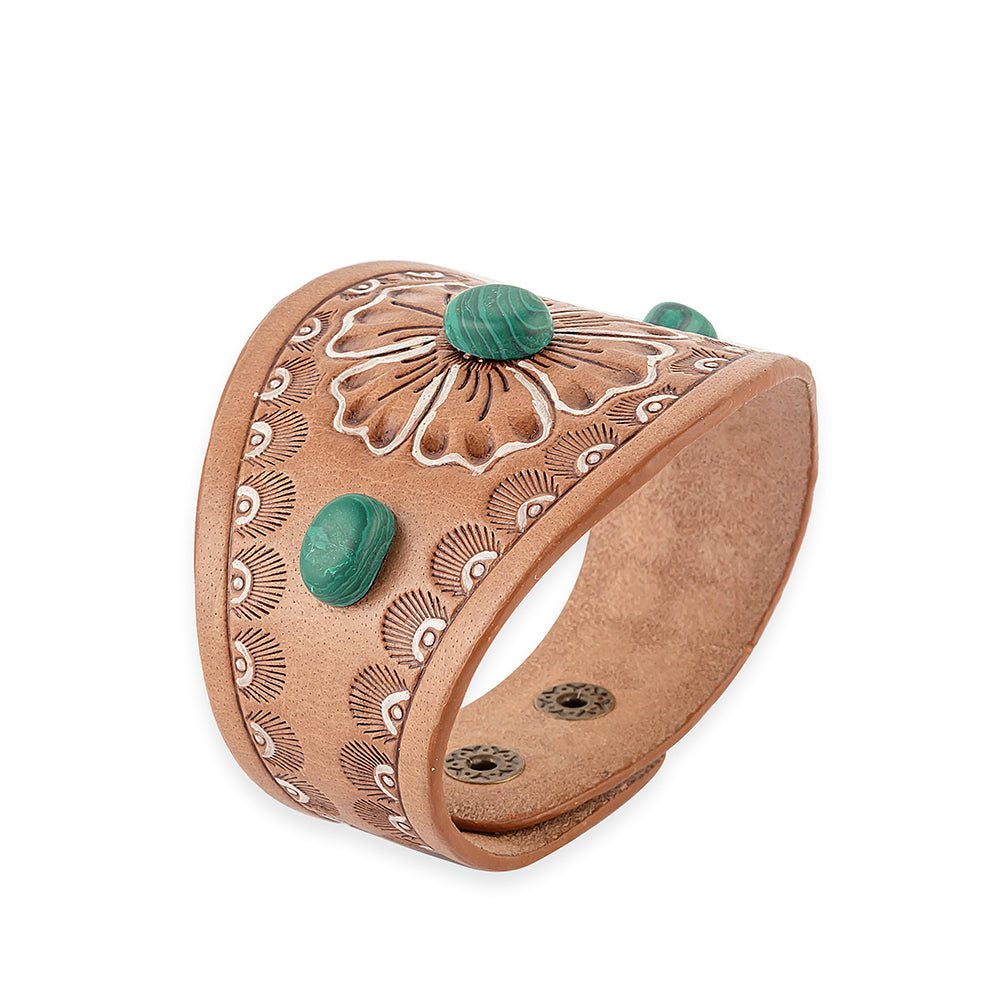 Jasmine's Bloom Cuff Bracelet - Myra USA