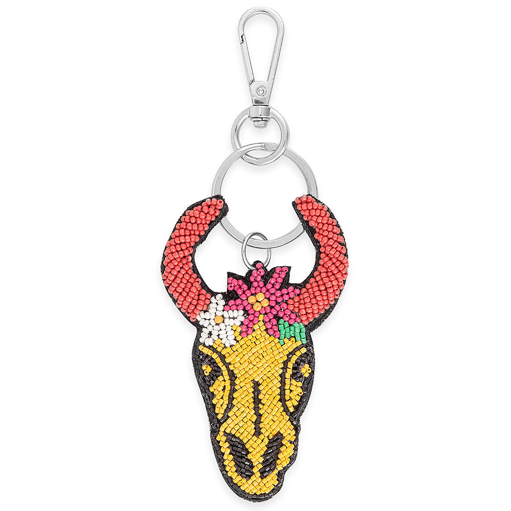 Blooming Steer Key Fob - Myra USA