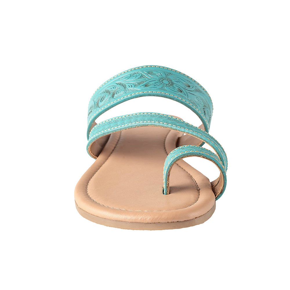 Lannie Mae Sandals in Teal - Myra USA