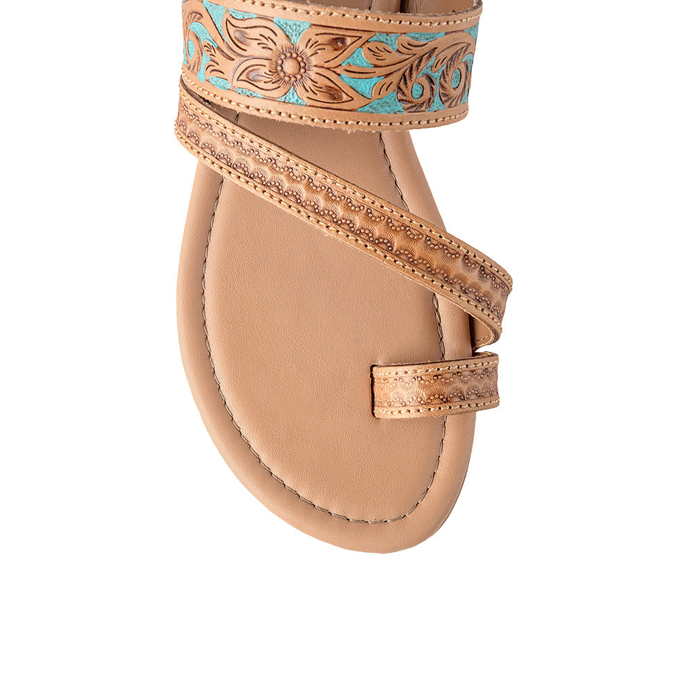 Lannie Mae Sandals in Honey - Myra USA