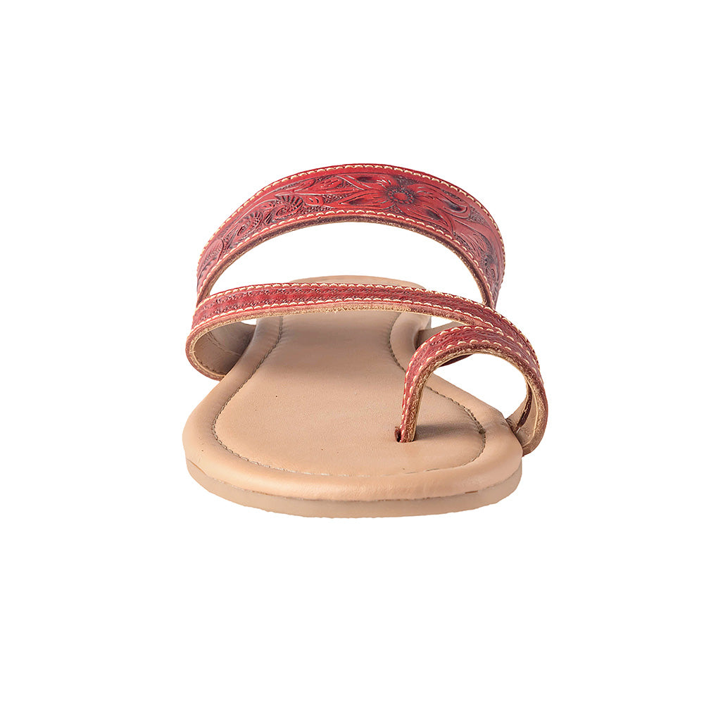 Lannie Mae Sandals in Scarlet - Myra USA