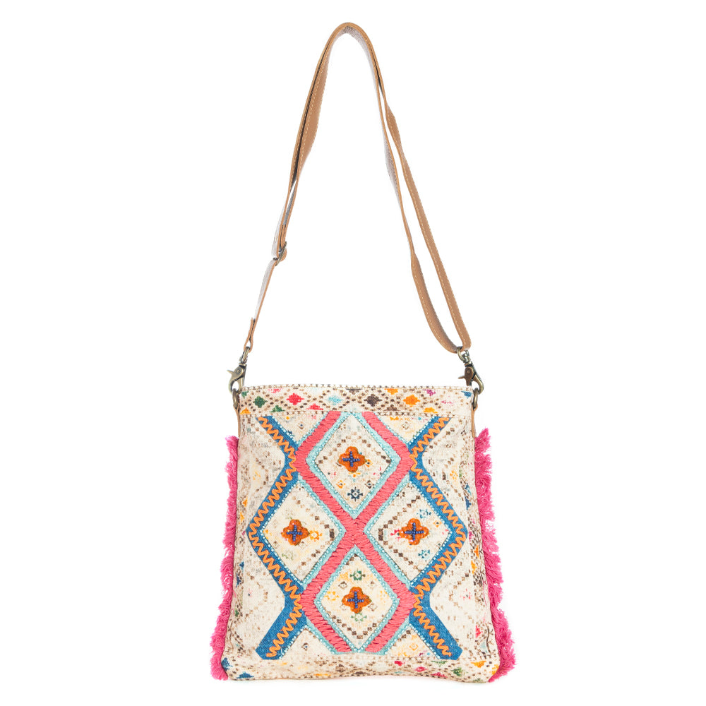 Quad Desert Blooms Messenger Bag - Myra USA