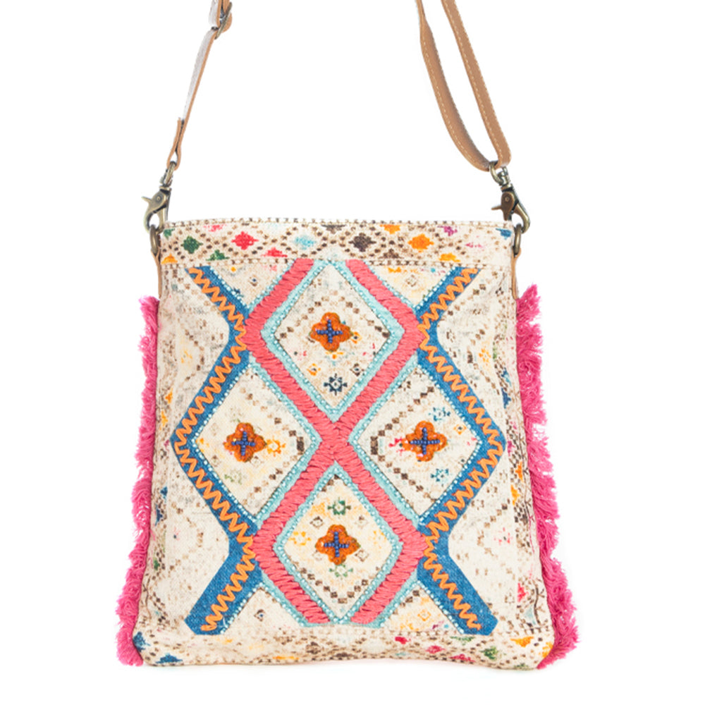 Quad Desert Blooms Messenger Bag - Myra USA