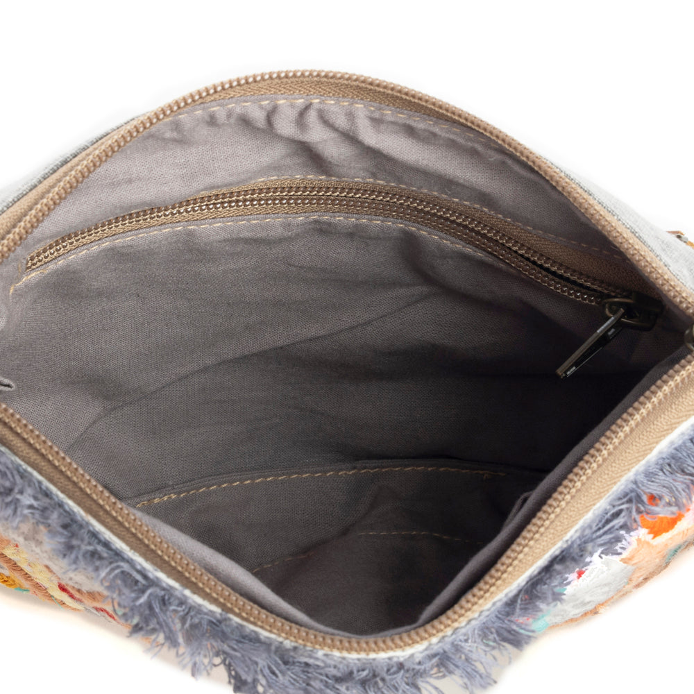 Mosaic Garden Clutch Pouch - Myra USA