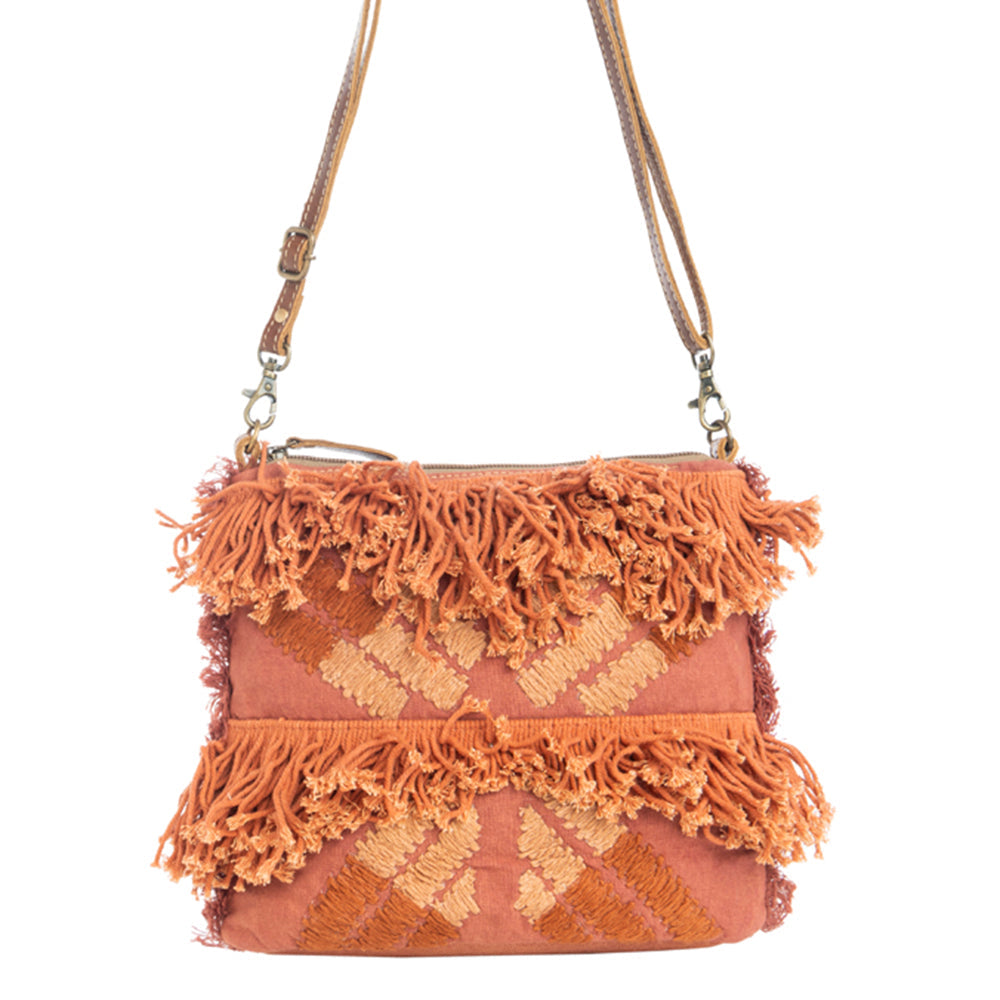 Sunset Fringe Small & Crossbody bag - Myra USA