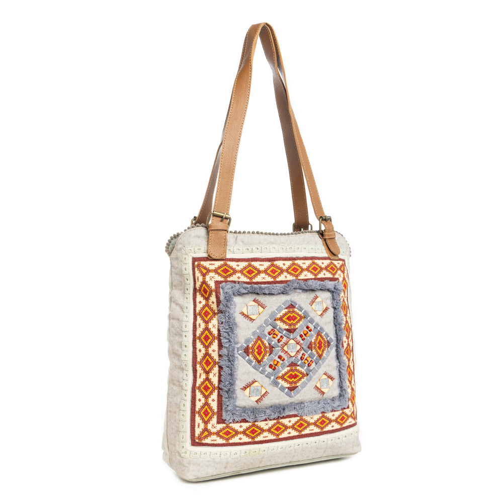 Four Corner Tote Bag - Myra USA