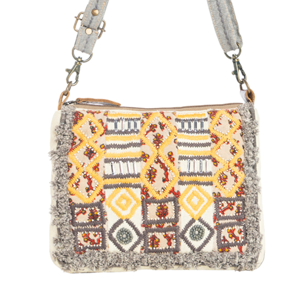 Bohemian Tapestry Crossbody Bag - Myra USA