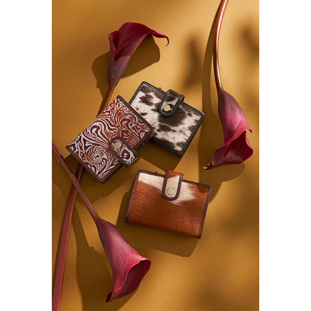 Baroque Bloom RFID Credit Card Holder - Myra USA
