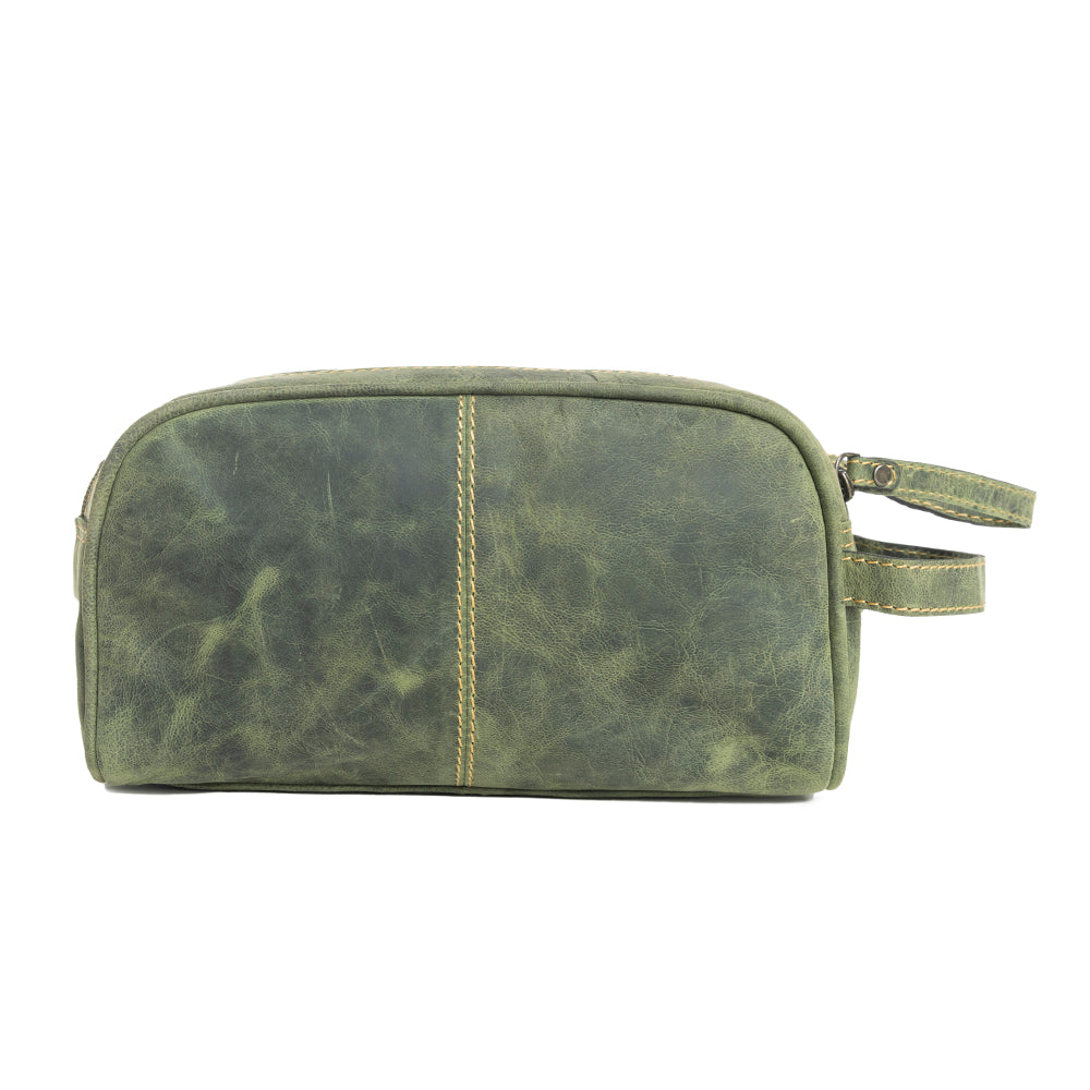Eagle's Talon Toiletries Bag in Verdent Smoke - Myra USA