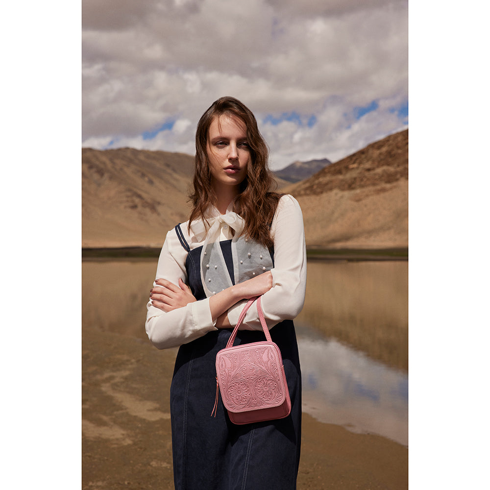 Prairie Blush Petite Crossbody Bag - Myra USA