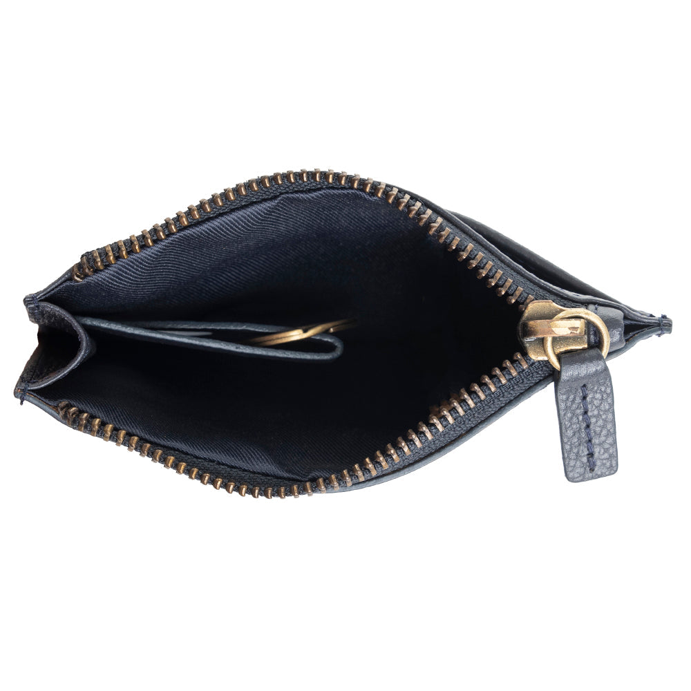 Bloom on the Range Credit Card Wallet in Ebony - Myra USA