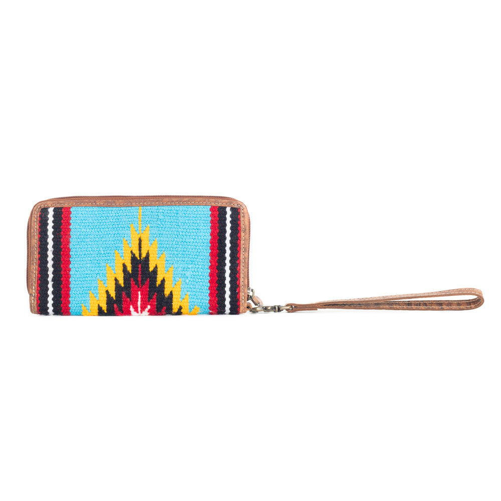 Tribal Visions Wallet in Turquoise - Myra USA