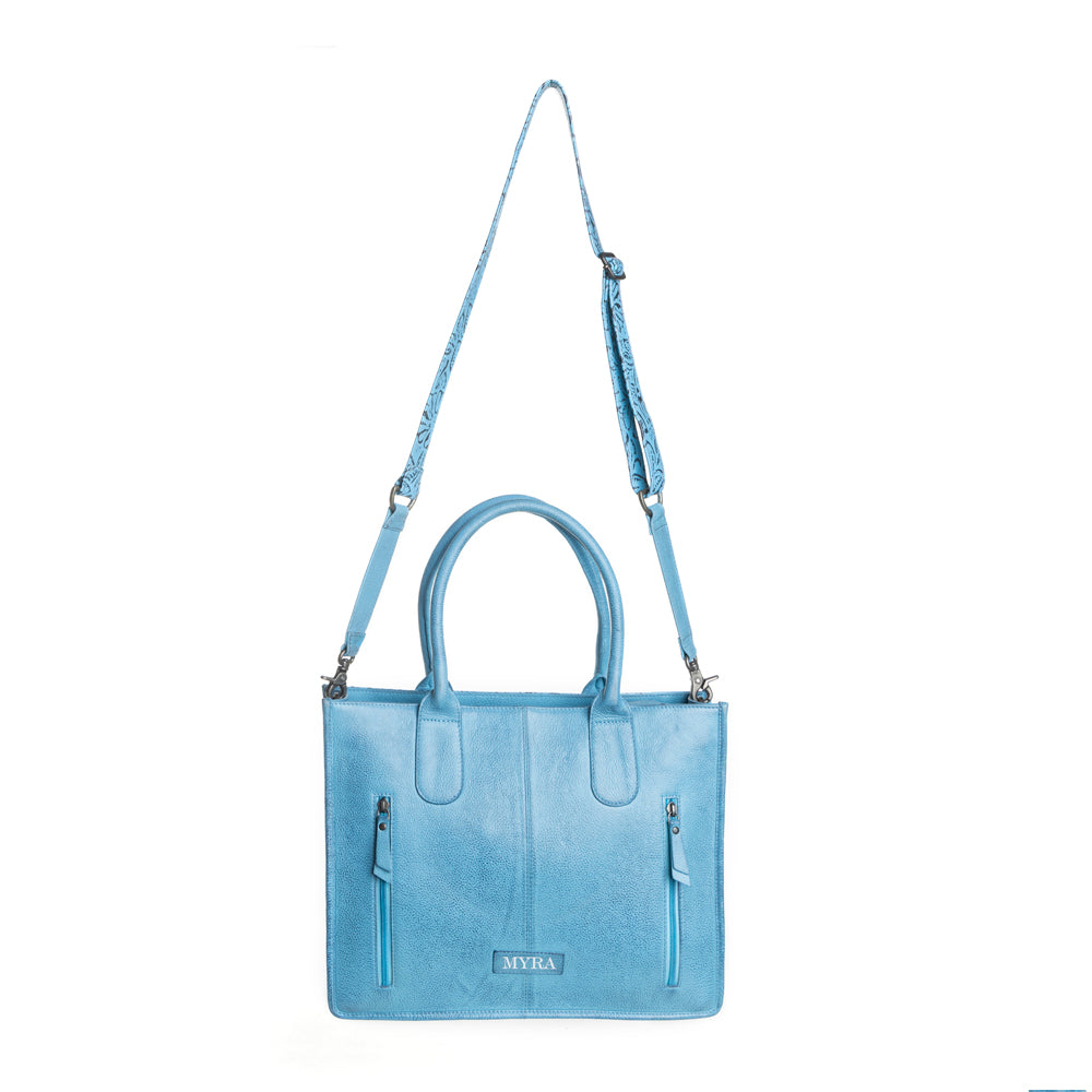 Angelstone Ridge Handbag in Sky Blue - Myra USA