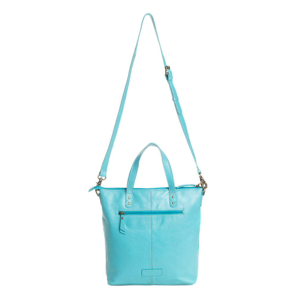 Steerhallow Canyon Shoulder Bag in Turquoise - Myra USA