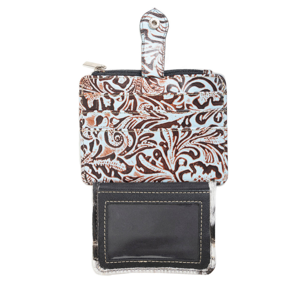 Wonder Trail Credit Card Wallet in Turquoise - Myra USA