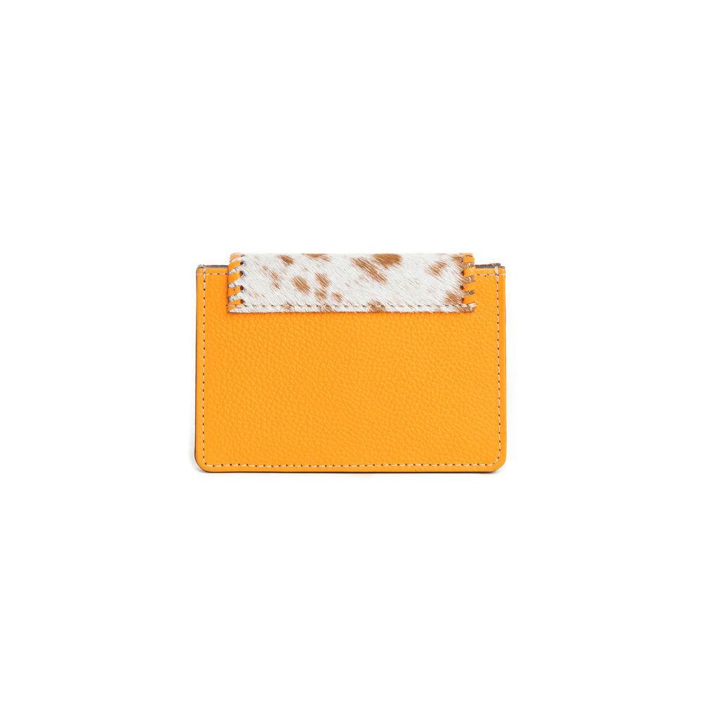 Brite Canyon Credit Card Holder in Orange - Myra USA