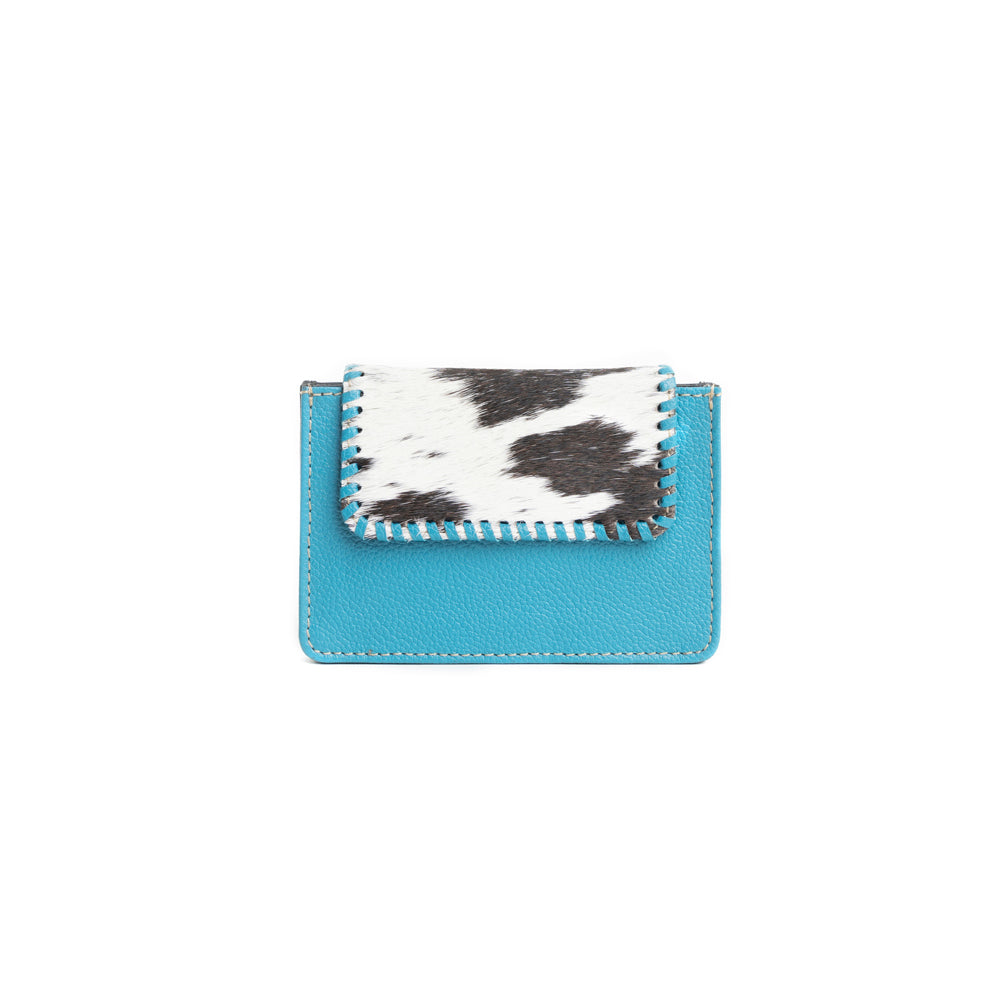 Brite Canyon Credit Card Holder in Sky Blue - Myra USA