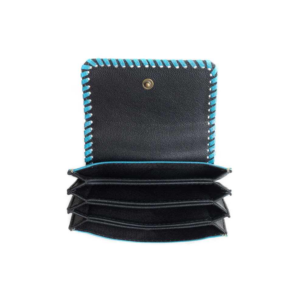 Brite Canyon Credit Card Holder in Sky Blue - Myra USA