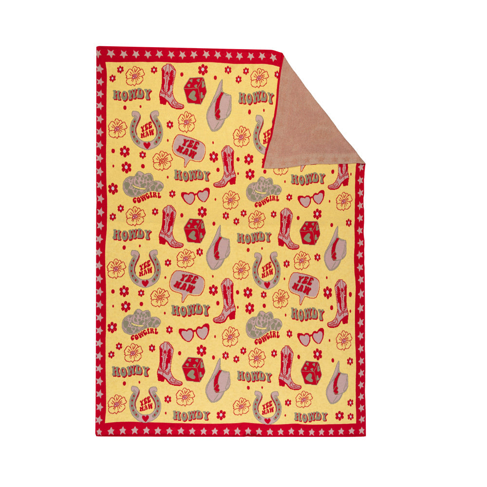 Howdy & Yeehaw Ya'll Throw - Myra USA