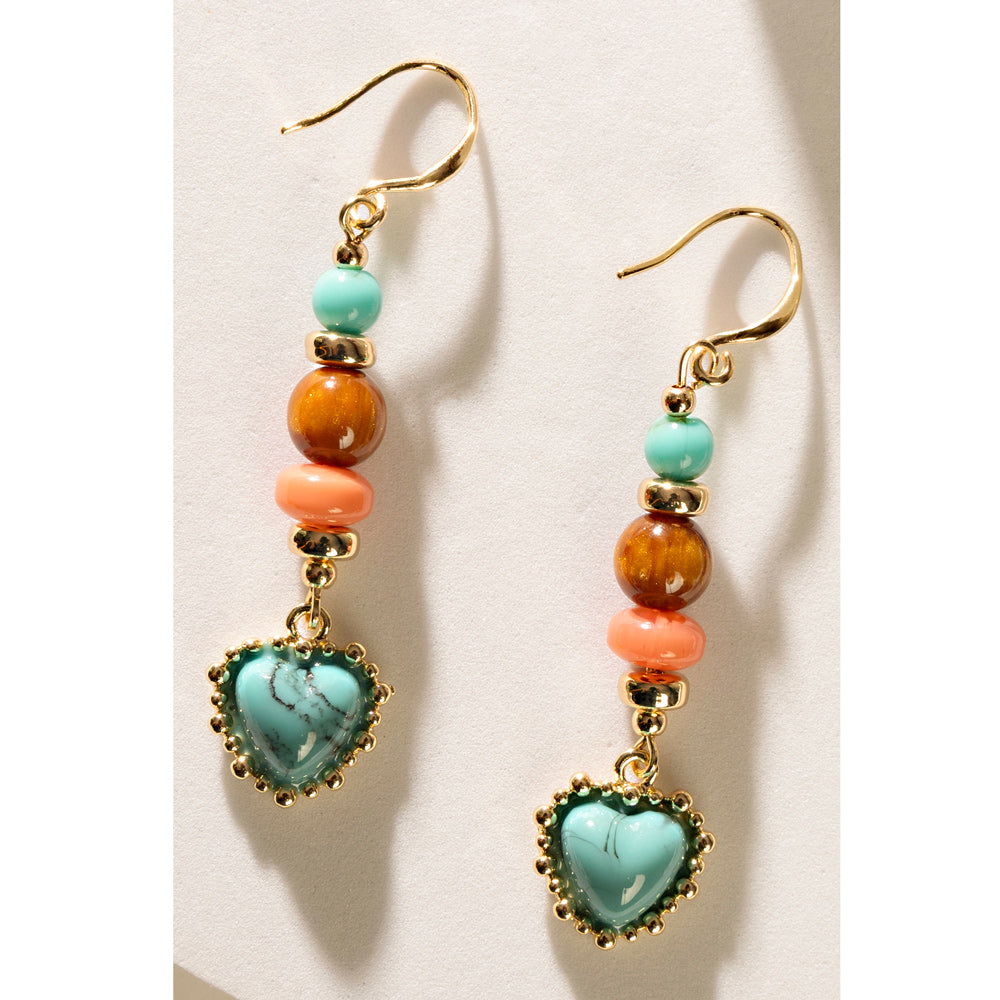 Trail Delight Earrings In Blue - Myra USA