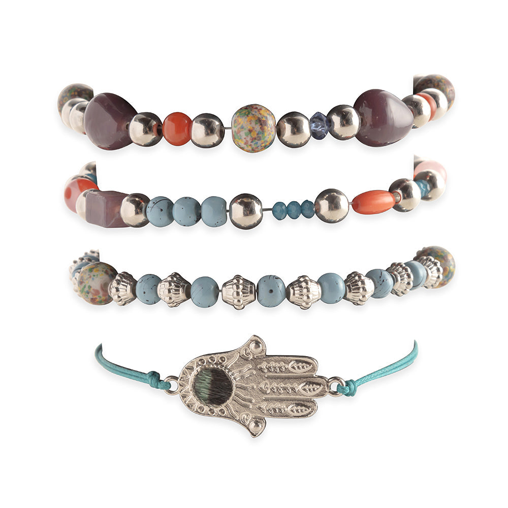 Protection Forever Stacked Bracelet - Myra USA