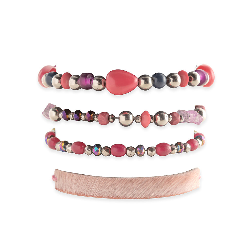 Passion Stacked Bracelet - Myra USA
