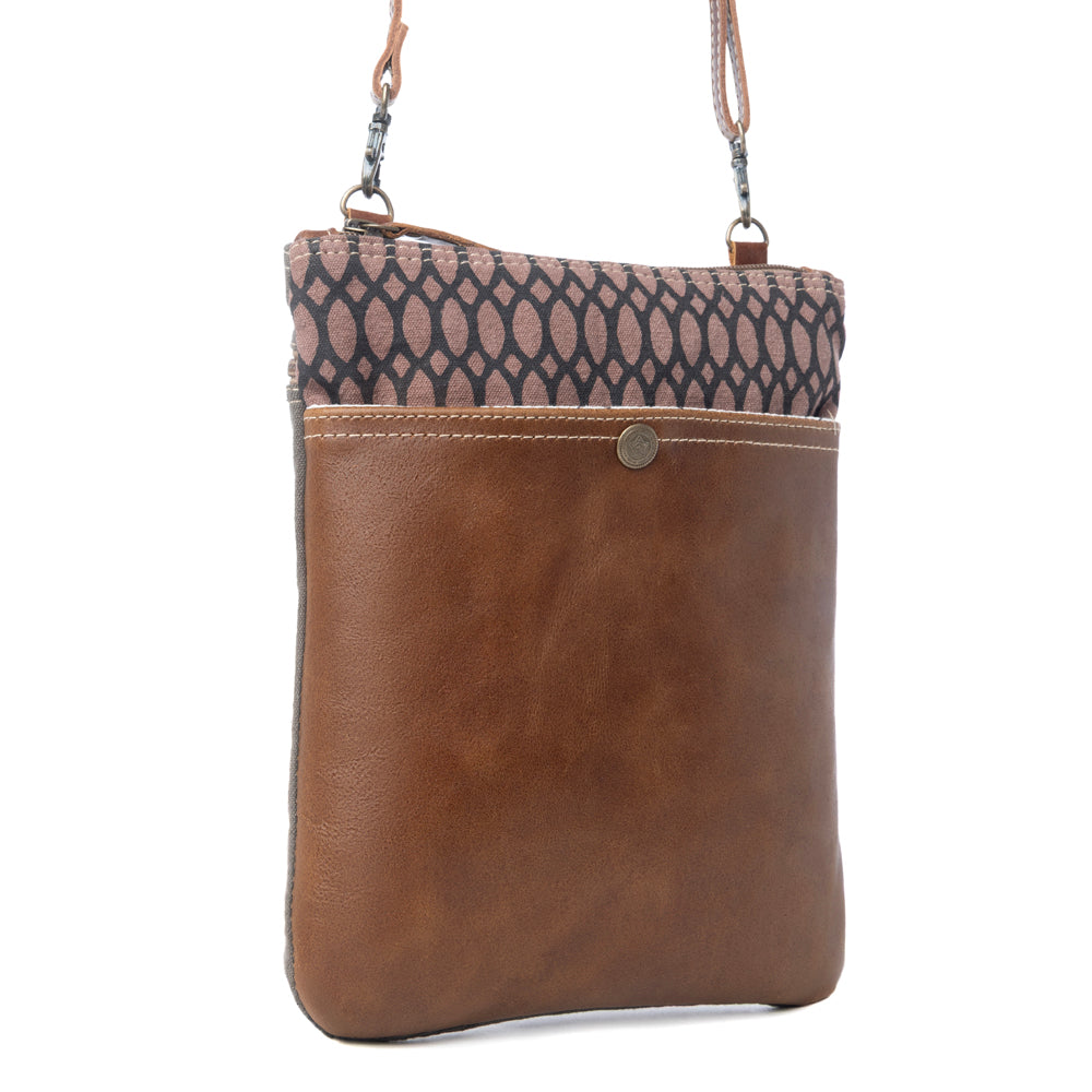 Honey Bee Print Small & Cross Body Bag - Myra USA