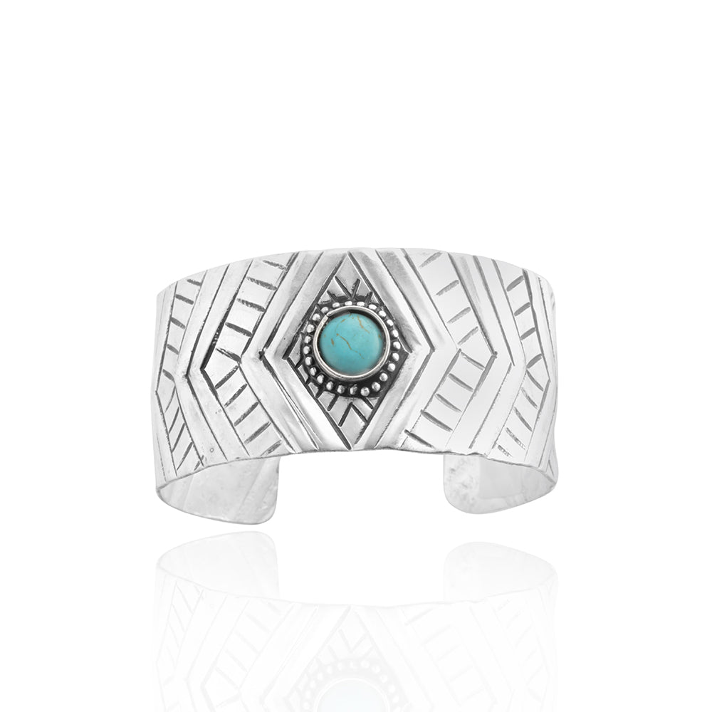 Corsiva's Charm Cuff Bracelet - Myra USA