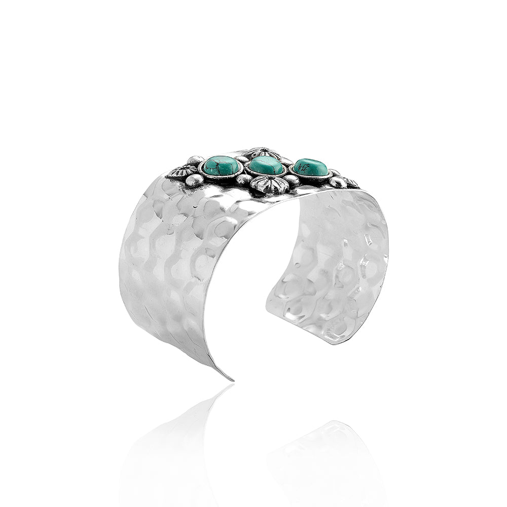 Turqouise Trio Cuff Bracelet - Myra USA