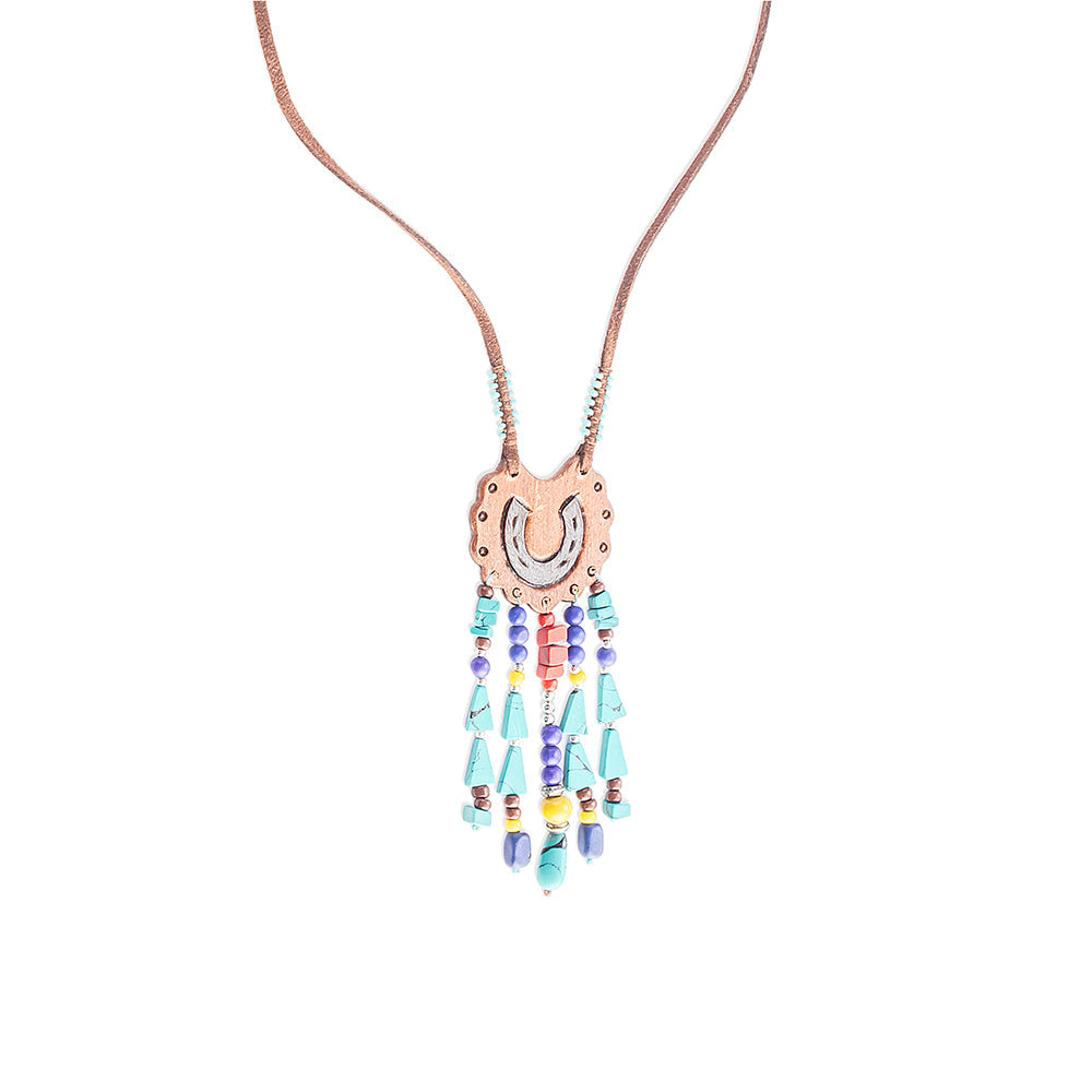 Luck O'Horseshoe Necklace - Myra USA
