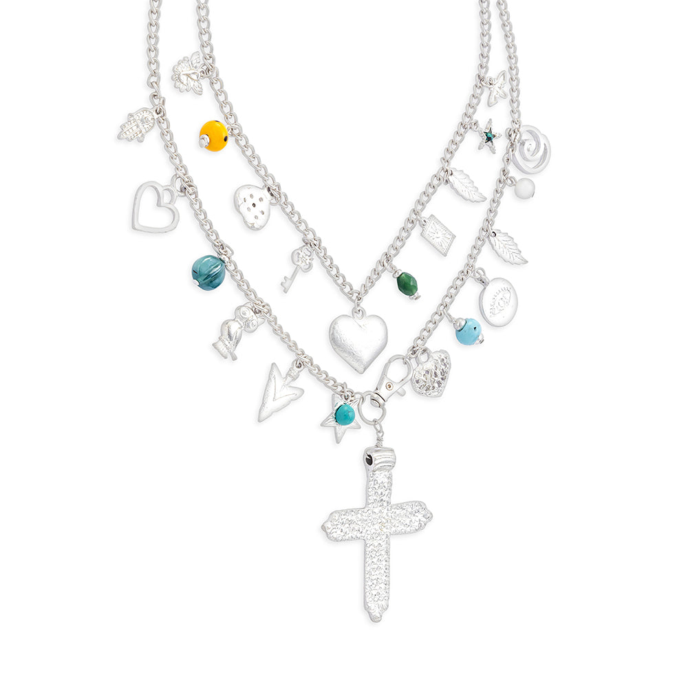 Faithful Me Charms Necklace - Myra USA