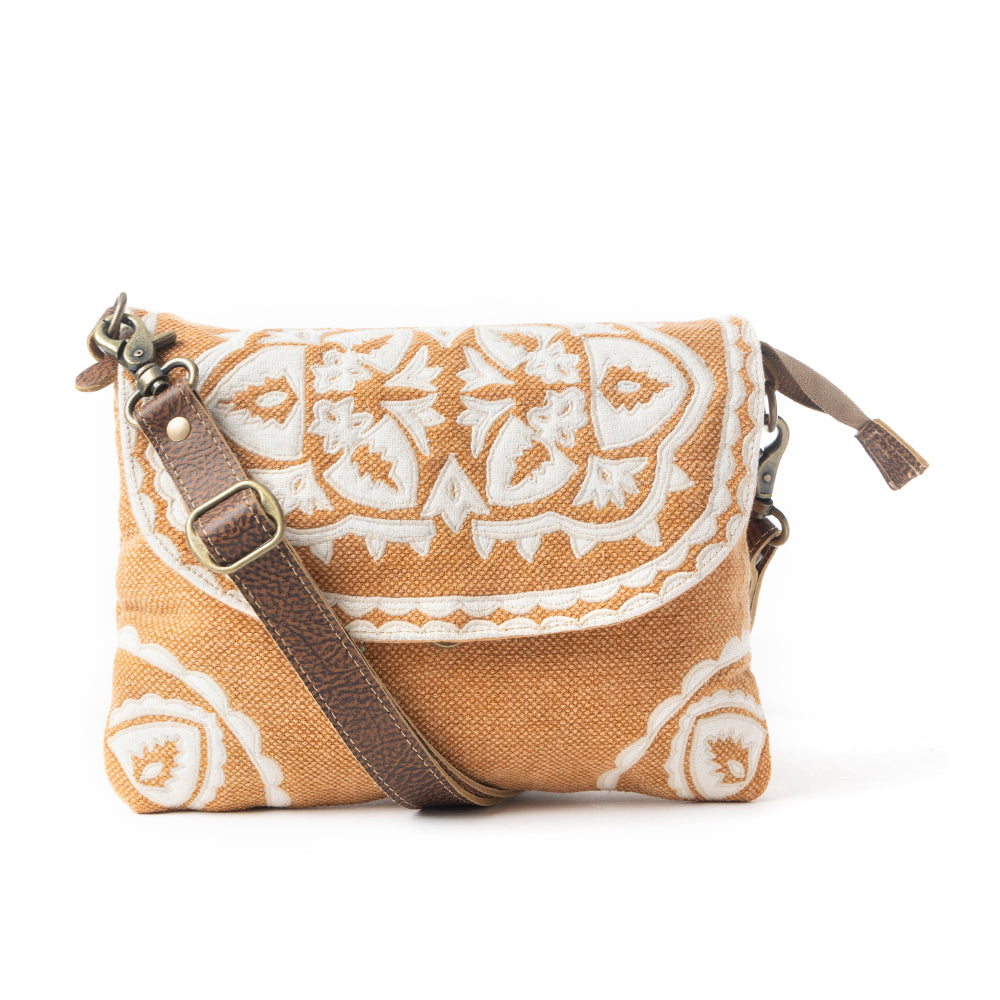 Rose Canyon Textile Crossbody Bag - Myra USA