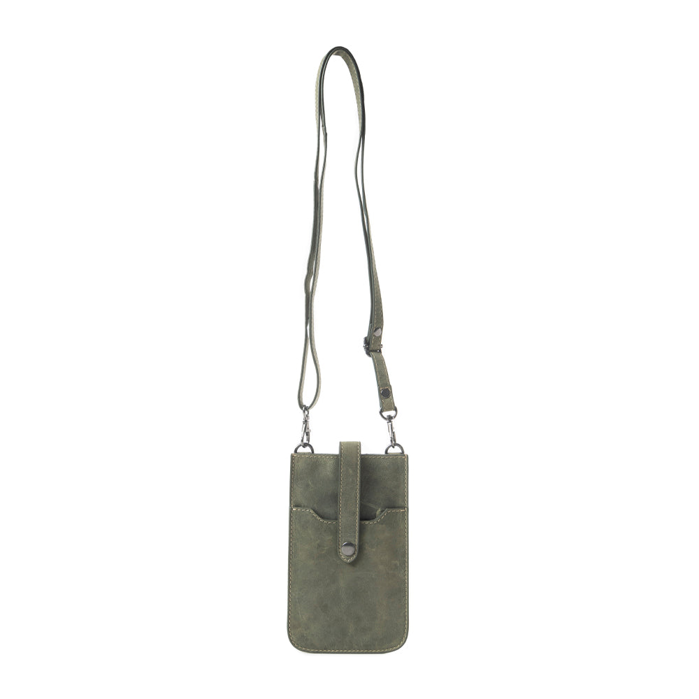 Golden Canyon Cell Phone Bag In Green - Myra USA