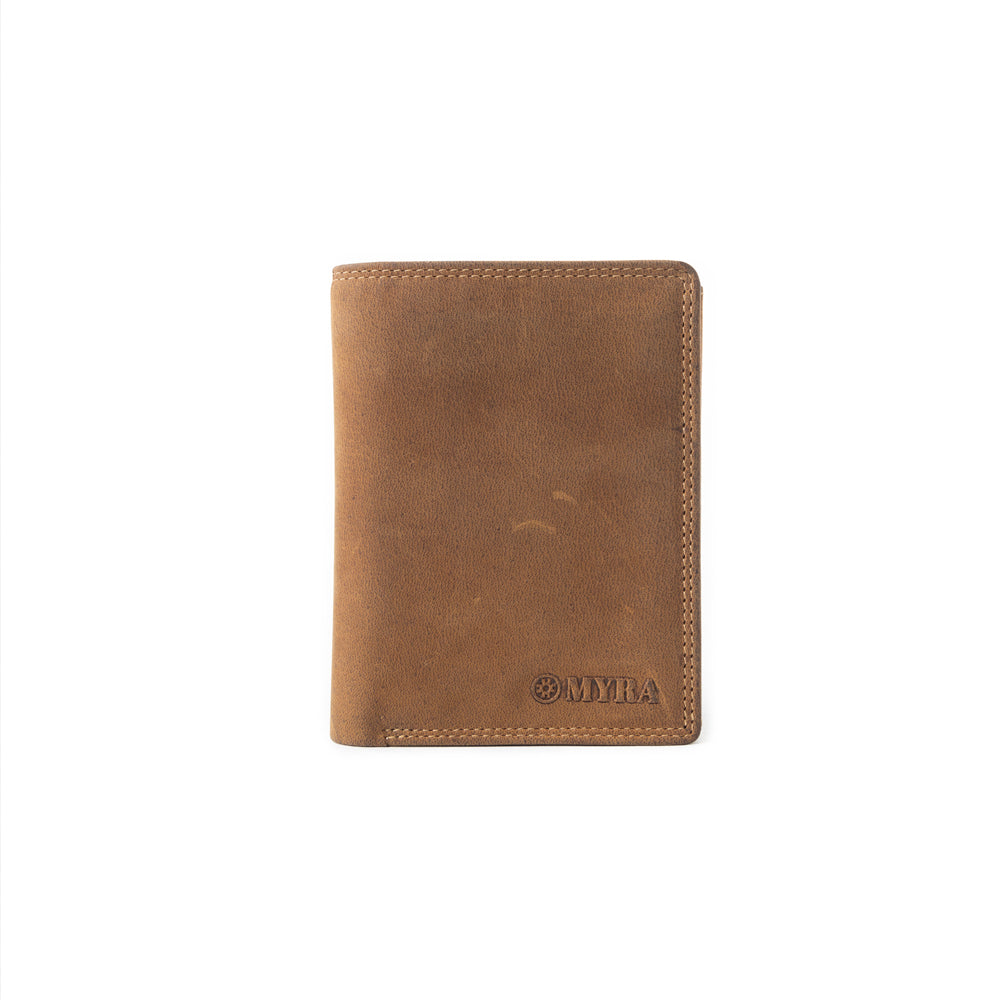 Derling Bluff Men's Wallet In Brown - Myra USA