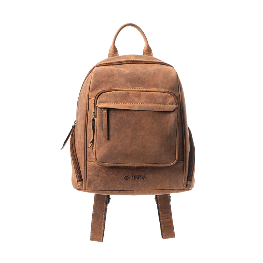Mountain Range Backpack In Brown - Myra USA
